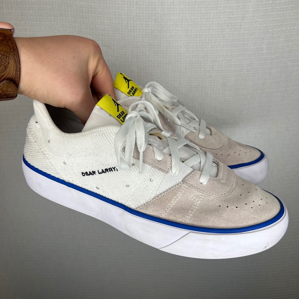 Jordan Series .01 Dear Larry Mens Shoes White Sail Blue CV8129-100 Size 9